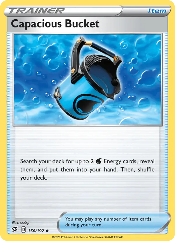 Carta Capacious Bucket 156/192 de Rebel Clash