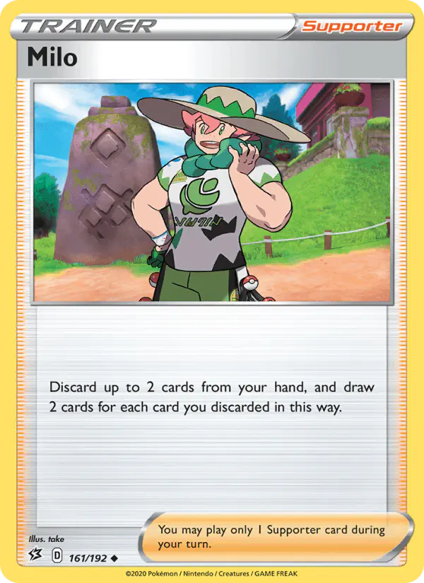 Carta Milo 161/192 de Rebel Clash