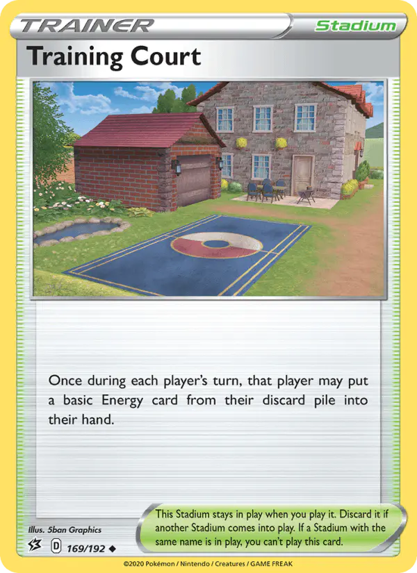 Carta Training Court 169/192 de Rebel Clash