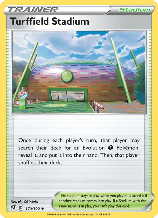 Carta Turffield Stadium 170/192 de Rebel Clash
