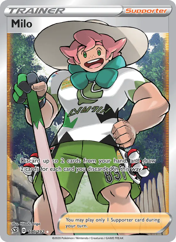 Carta Milo 190/192 de Rebel Clash