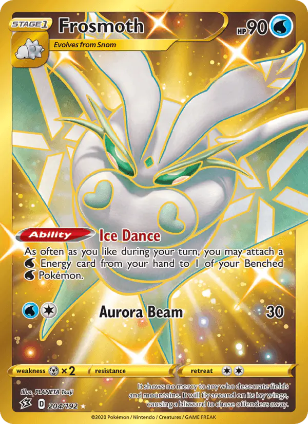 Carta Frosmoth 204/192 de Rebel Clash