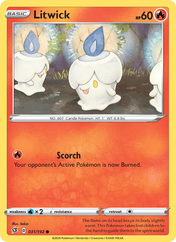 Carta Litwick 031/192 de Rebel Clash