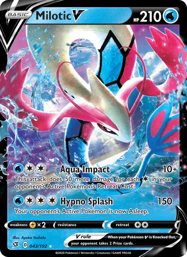 Carta Milotic V 043/192 de Rebel Clash