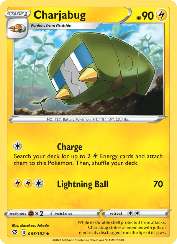 Carta Charjabug 065/192 de Rebel Clash