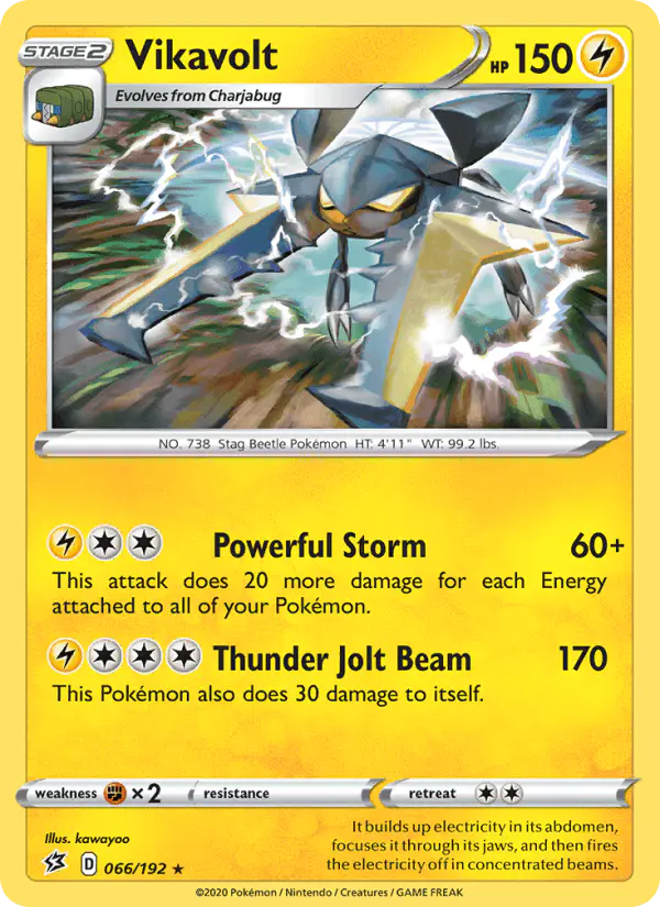 Carta Vikavolt 066/192 de Rebel Clash