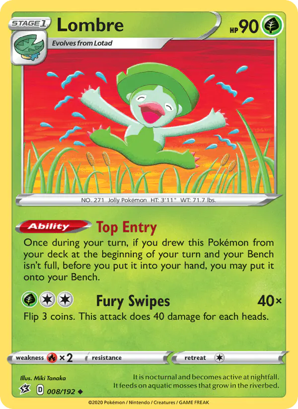 Carta Lombre 008/192 de Rebel Clash