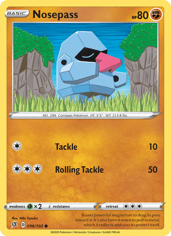 Carta Nosepass 096/192 de Rebel Clash