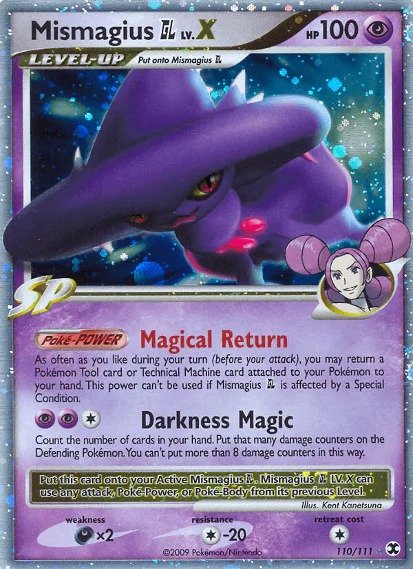 Carta Mismagius GL LV.X 110/111 de Rising Rivals