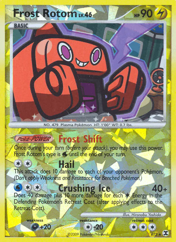 Carta Frost Rotom RT2 de Rising Rivals