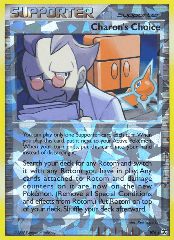 Carta Charon's Choice RT6 de Rising Rivals