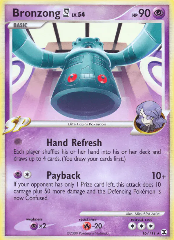 Carta Bronzong E4 16/111 de Rising Rivals