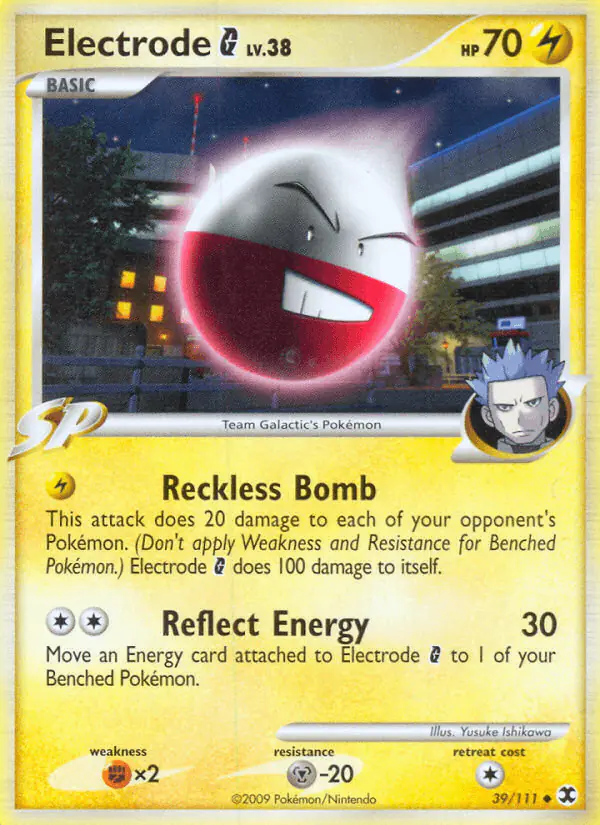 Carta Electrode G 39/111 de Rising Rivals