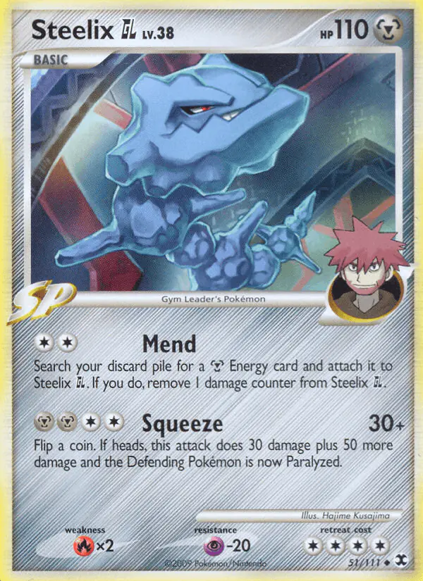 Carta Steelix GL 51/111 de Rising Rivals