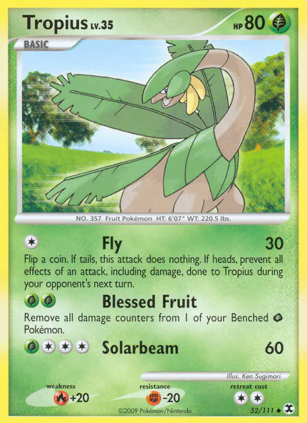 Carta Tropius 52/111 de Rising Rivals
