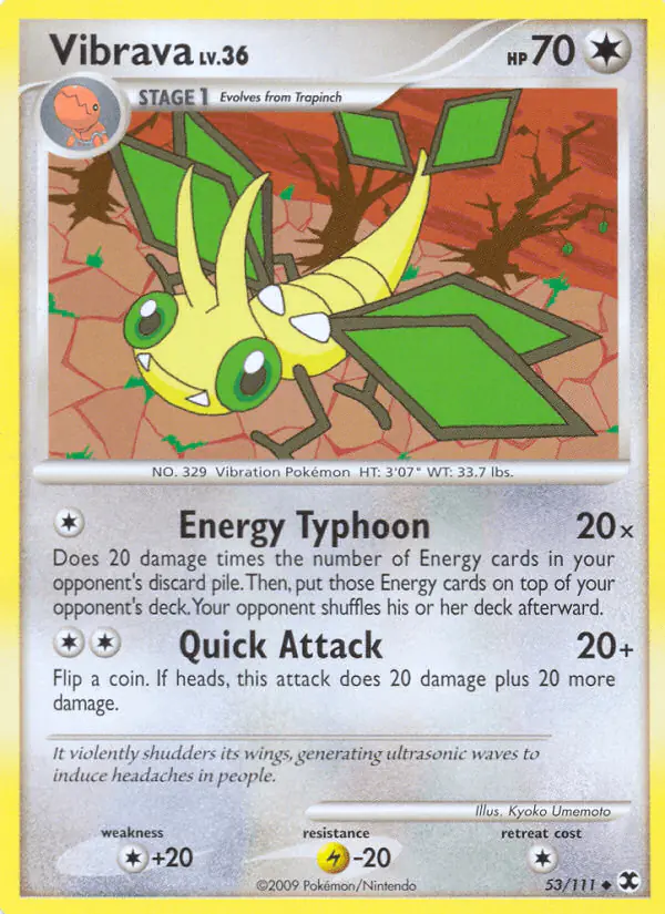 Carta Vibrava 53/111 de Rising Rivals