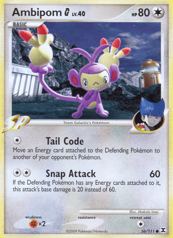 Carta Ambipom G 56/111 de Rising Rivals