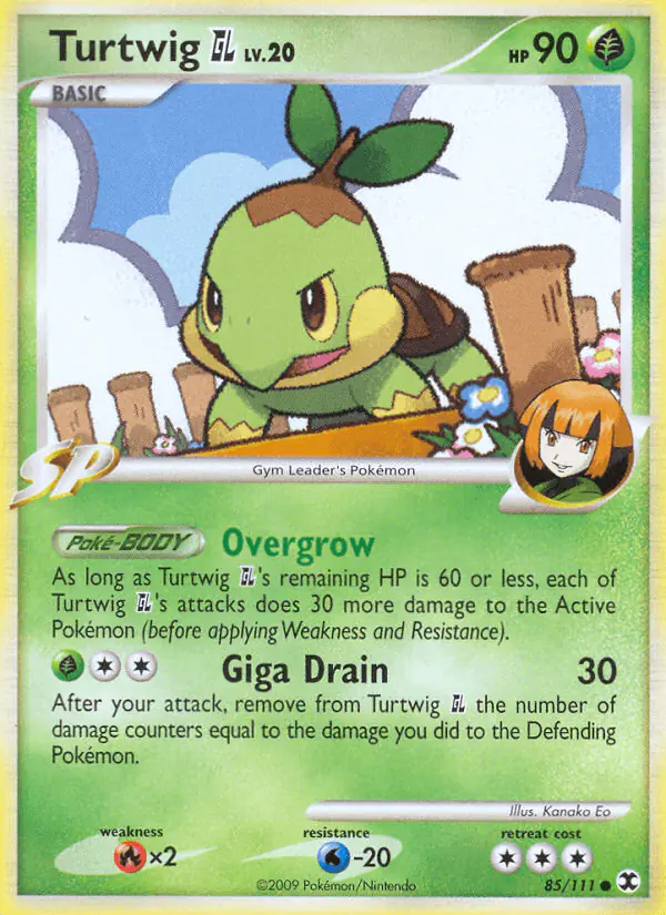 Carta Turtwig GL 85/111 de Rising Rivals