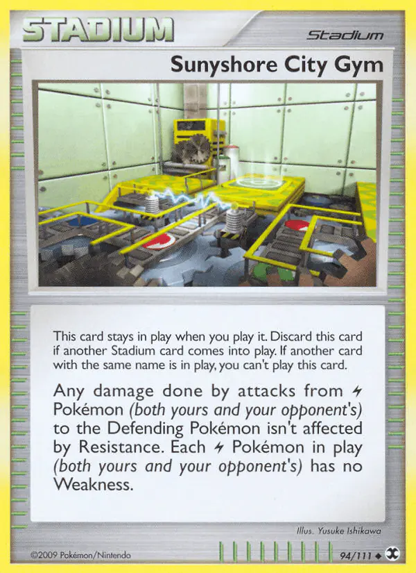 Carta Sunyshore City Gym 94/111 de Rising Rivals