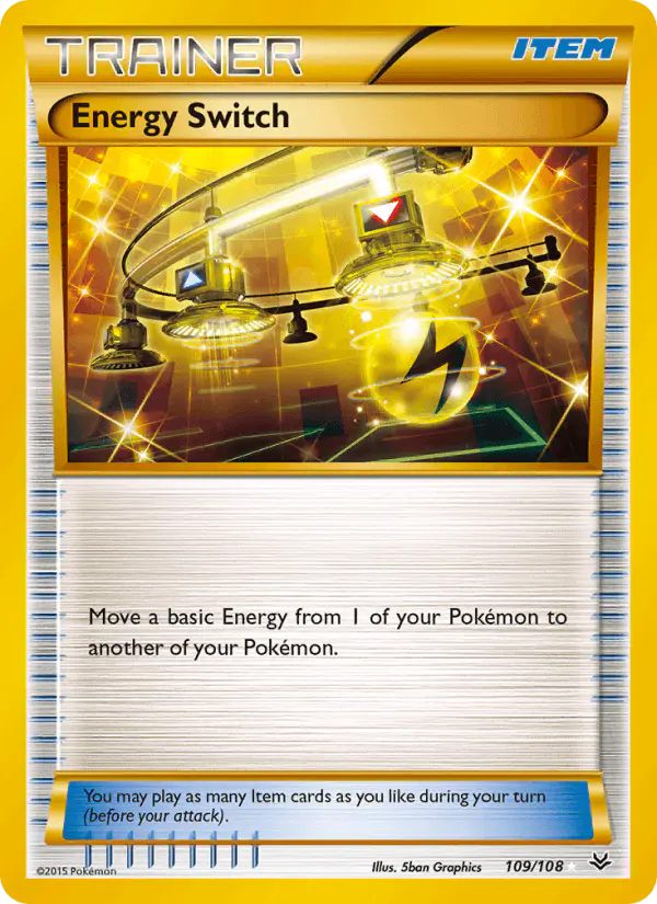 Carta Energy Switch 109/108 de Roaring Skies