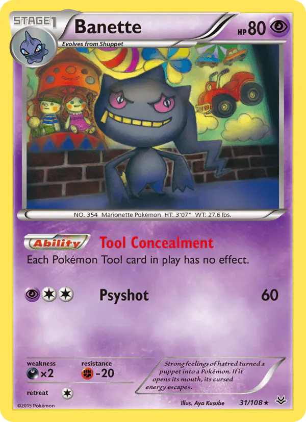 Carta Banette 31/108 de Roaring Skies