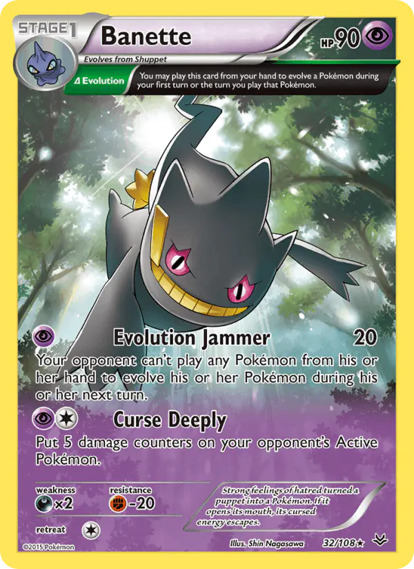 Carta Banette 32/108 de Roaring Skies