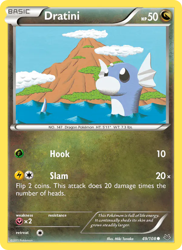 Carta Dratini 49/108 de Roaring Skies