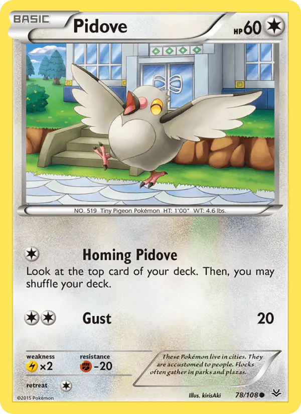 Carta Pidove 78/108 de Roaring Skies