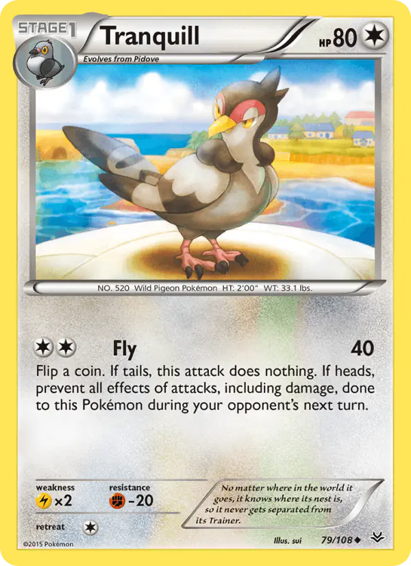 Carta Tranquill 79/108 de Roaring Skies