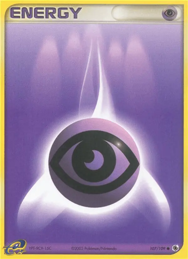 Carta Psychic Energy 107/109 de Ruby & Sapphire
