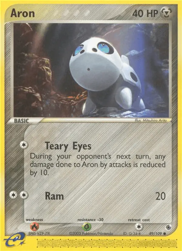 Carta Aron 49/109 de Ruby & Sapphire