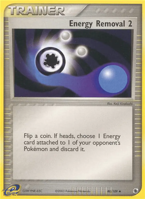 Carta Energy Removal 2 80/109 de Ruby & Sapphire