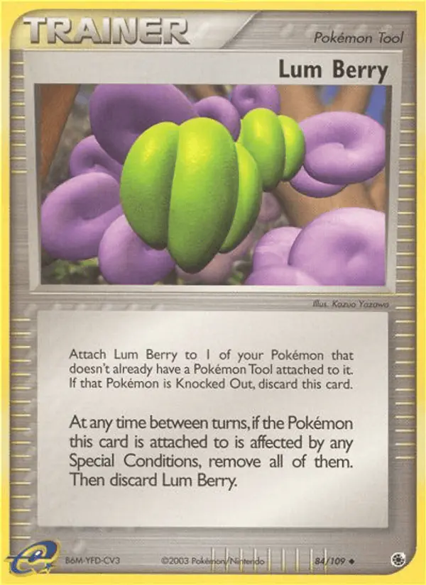 Carta Lum Berry 84/109 de Ruby & Sapphire