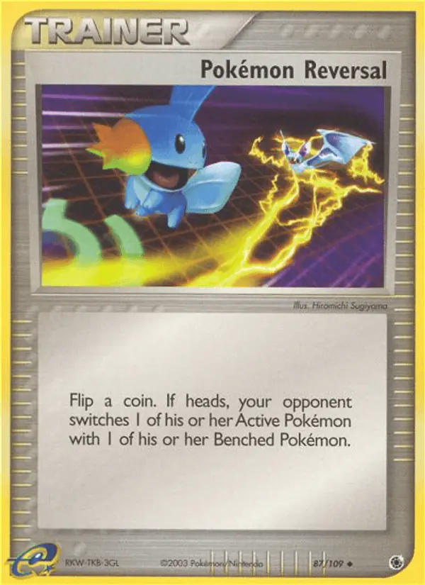 Carta Pokémon Reversal 87/109 de Ruby & Sapphire