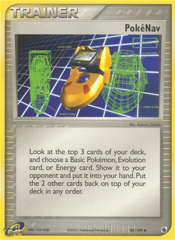 Carta PokéNav 88/109 de Ruby & Sapphire