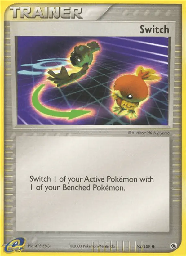 Carta Switch 92/109 de Ruby & Sapphire
