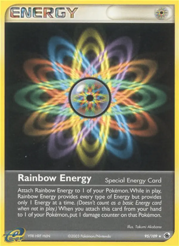 Carta Rainbow Energy 95/109 de Ruby & Sapphire