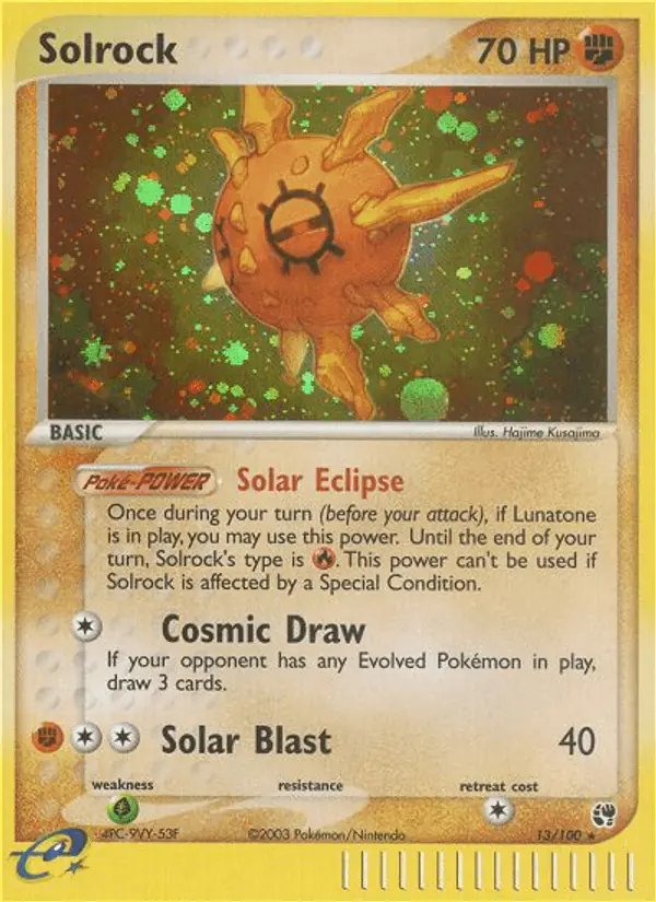 Carta Solrock 13/100 de Sandstorm