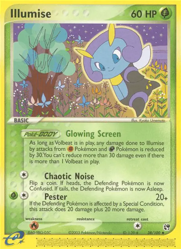 Carta Illumise 38/100 de Sandstorm