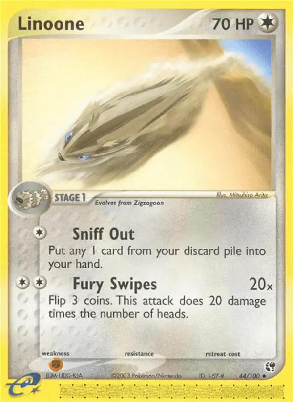 Carta Linoone 44/100 de Sandstorm