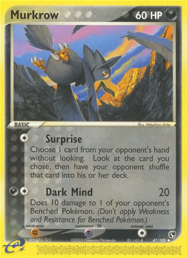 Carta Murkrow 47/100 de Sandstorm