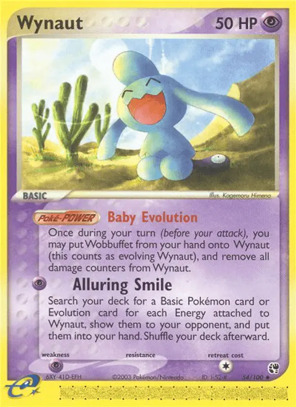 Carta Wynaut 54/100 de Sandstorm