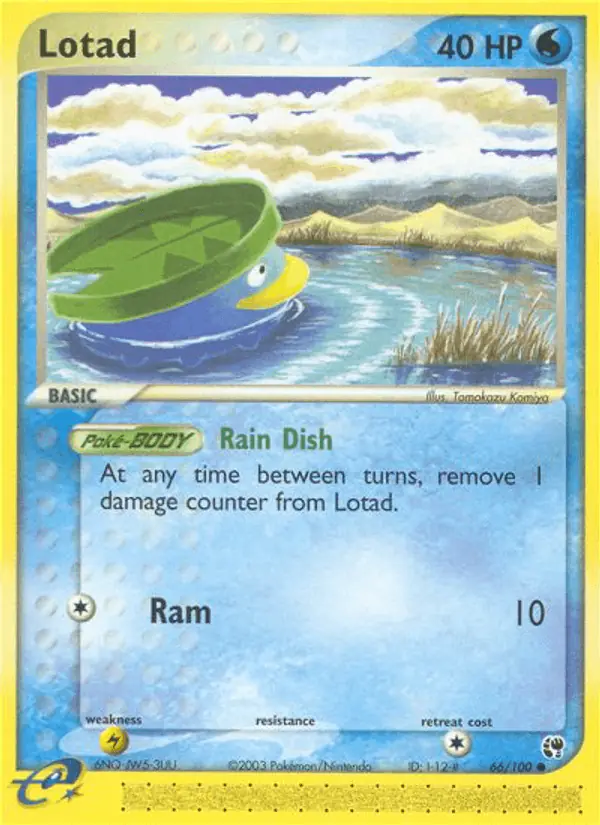 Carta Lotad 66/100 de Sandstorm