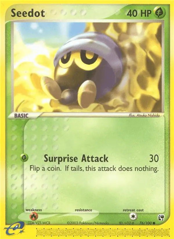 Carta Seedot 76/100 de Sandstorm