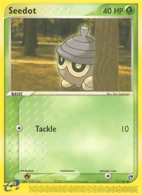 Carta Seedot 77/100 de Sandstorm