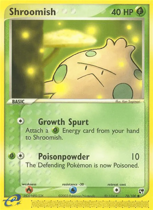 Carta Shroomish 78/100 de Sandstorm