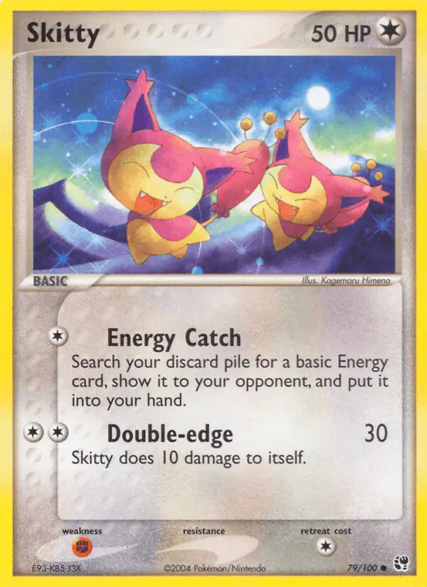 Carta Skitty 79/100 de Sandstorm