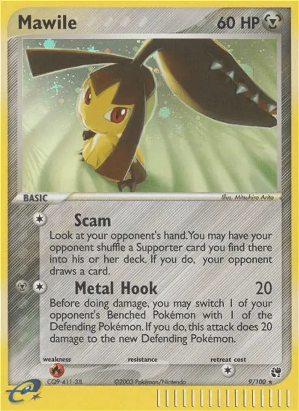 Carta Mawile 9/100 de Sandstorm