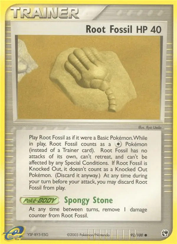 Carta Root Fossil 92/100 de Sandstorm