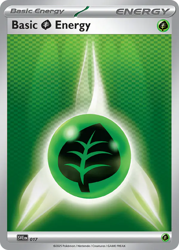 Carta Grass Energy 017/024 de Scarlet & Violet Energy